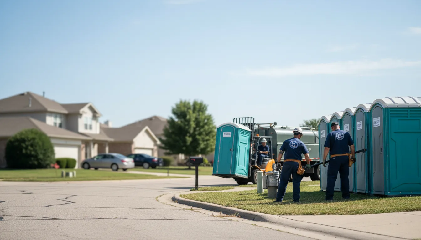 Porta Potty Rental in Stuart, OK near me
